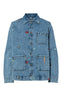 Pieces Jakke - Jidi - Medium Blue Denim
