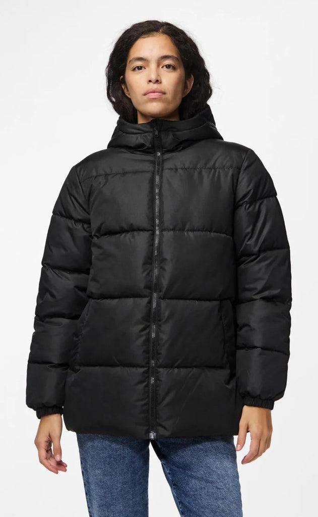 Pieces Jakke - Maddie Puffer - Black