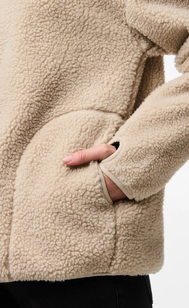 Pieces Jakke - Sadia - Silver Gray