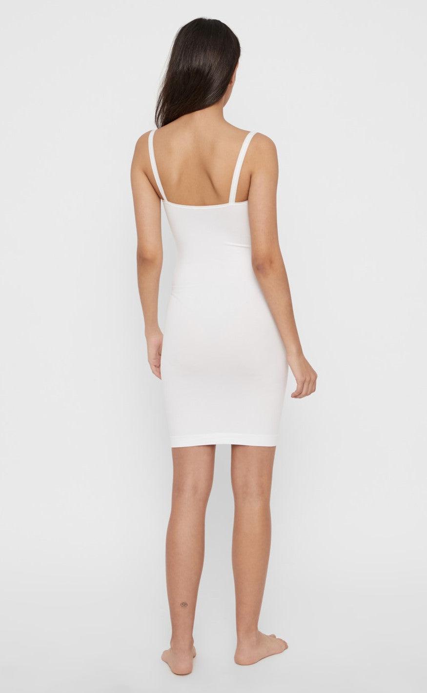Pieces Kjole - Ballroom - White