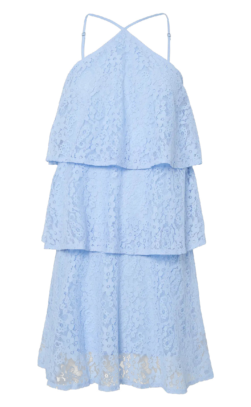 Pieces Kjole - Fenda - Cashmere Blue