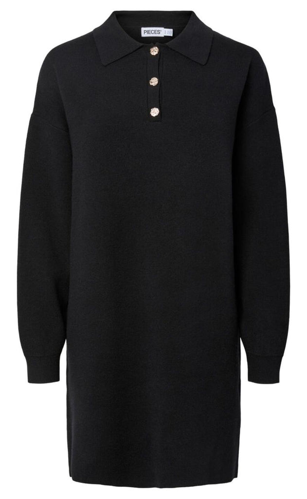 Pieces Kjole - Jassy - Black