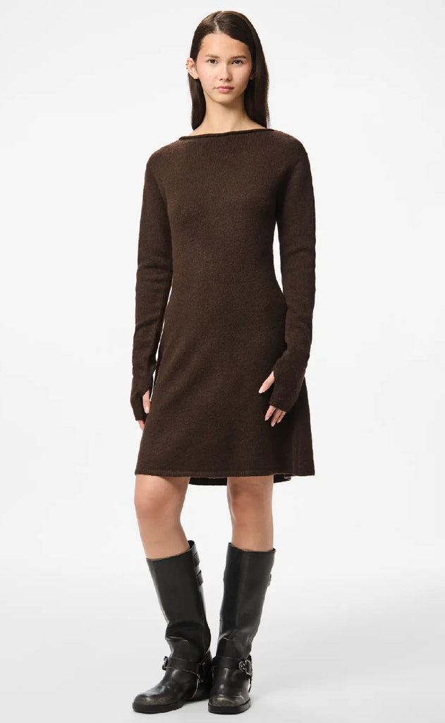 Pieces Kjole - Junna - Hot Fudge