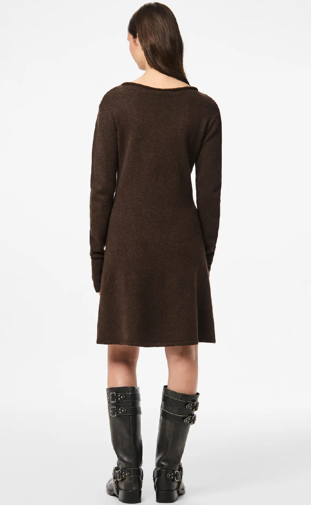 Pieces Kjole - Junna - Hot Fudge