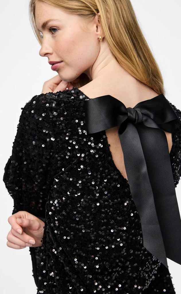 Pieces Kjole - Kam - Black