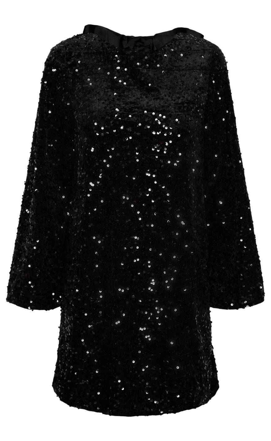 Pieces Kjole - Kam - Black