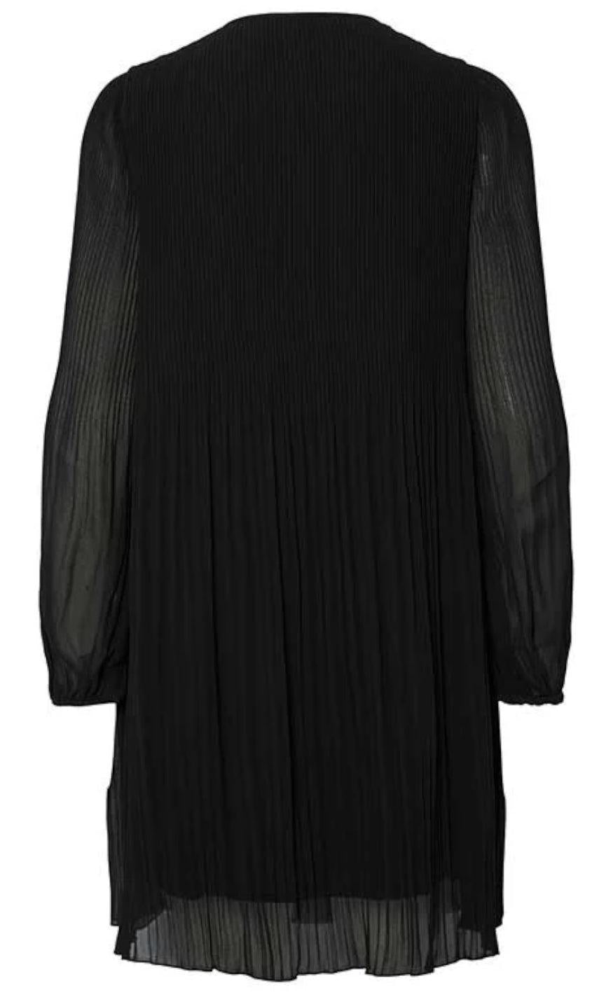 Pieces Kjole - Naomie O-Neck Short - Black