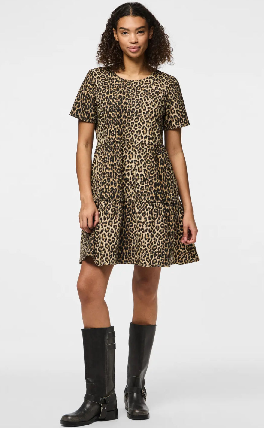 Pieces Kjole - Salume - White Pepper Leo