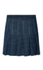 Pieces Nederdel - Fabia - Dark Blue Denim