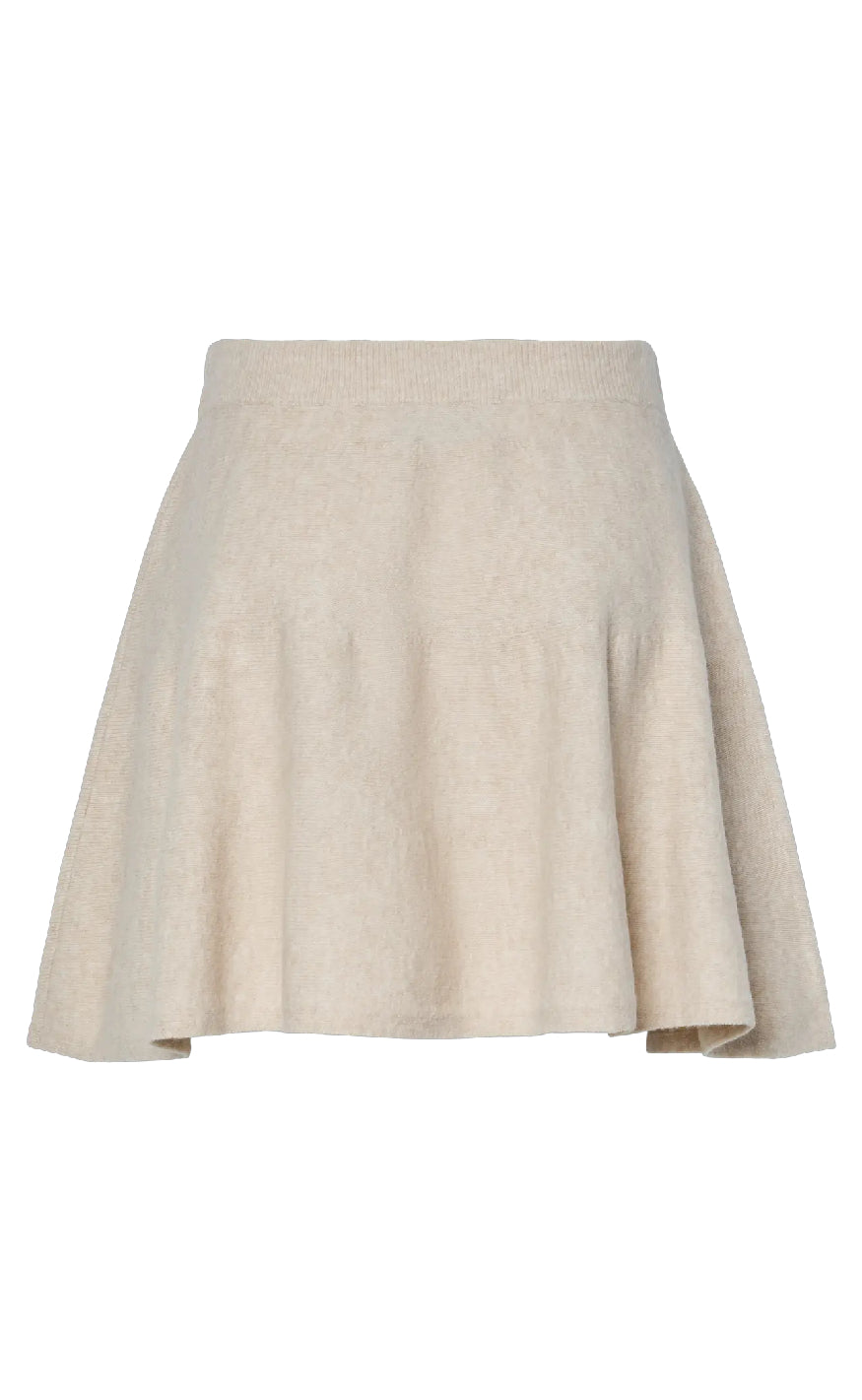 Pieces Nederdel - Familla - Silver Gray