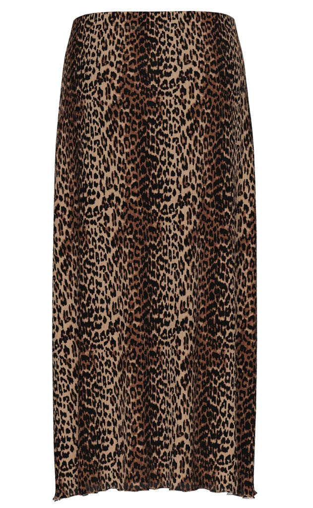 Pieces Nederdel - Flora - Black Leo