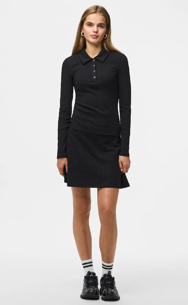 Pieces Nederdel - Junna - Black