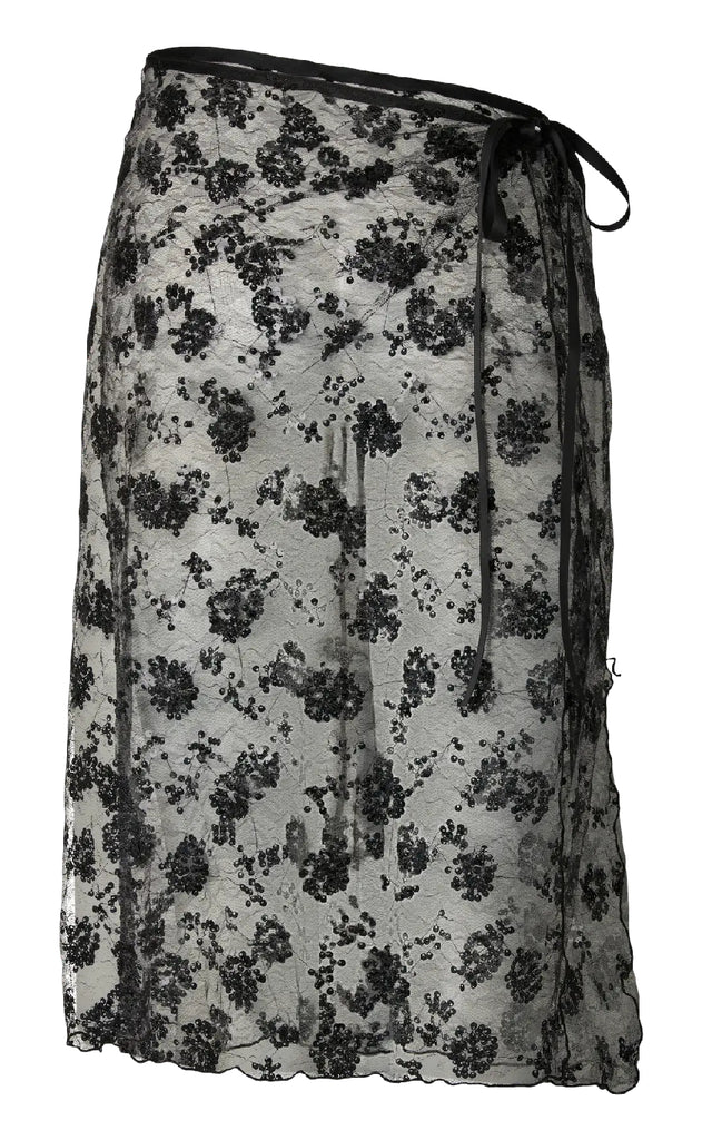 Pieces Nederdel - Natasja - Black