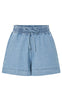 Pieces Shorts - Flora - Light Blue Denim