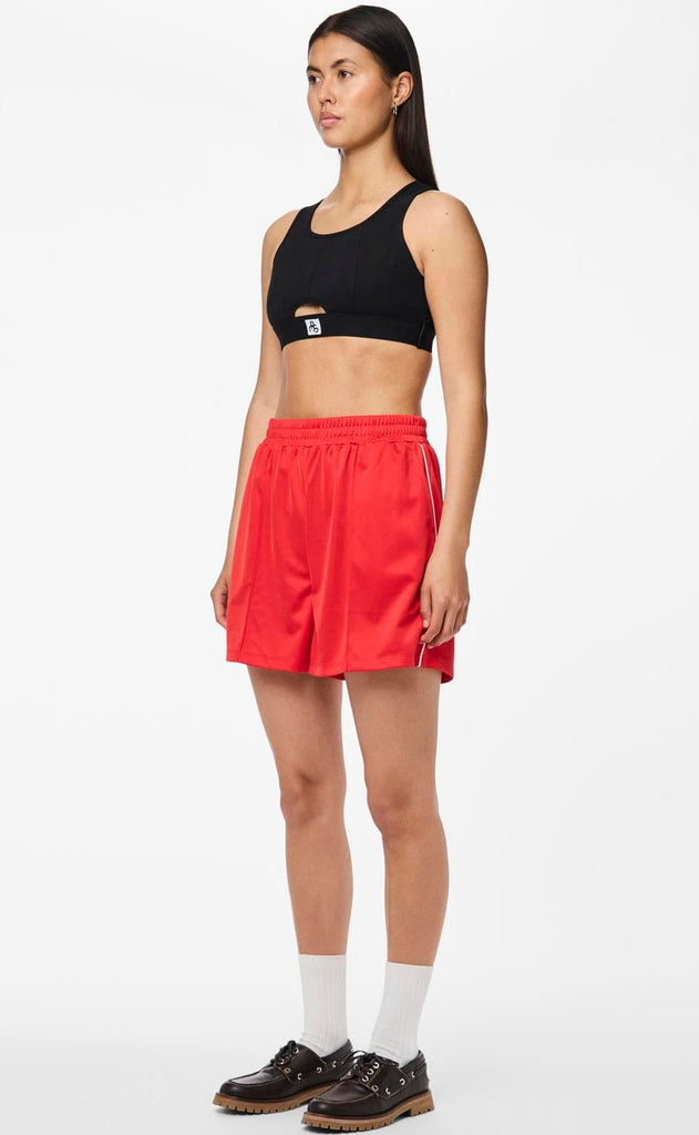 Pieces Shorts - Grace Track - High Risk Red