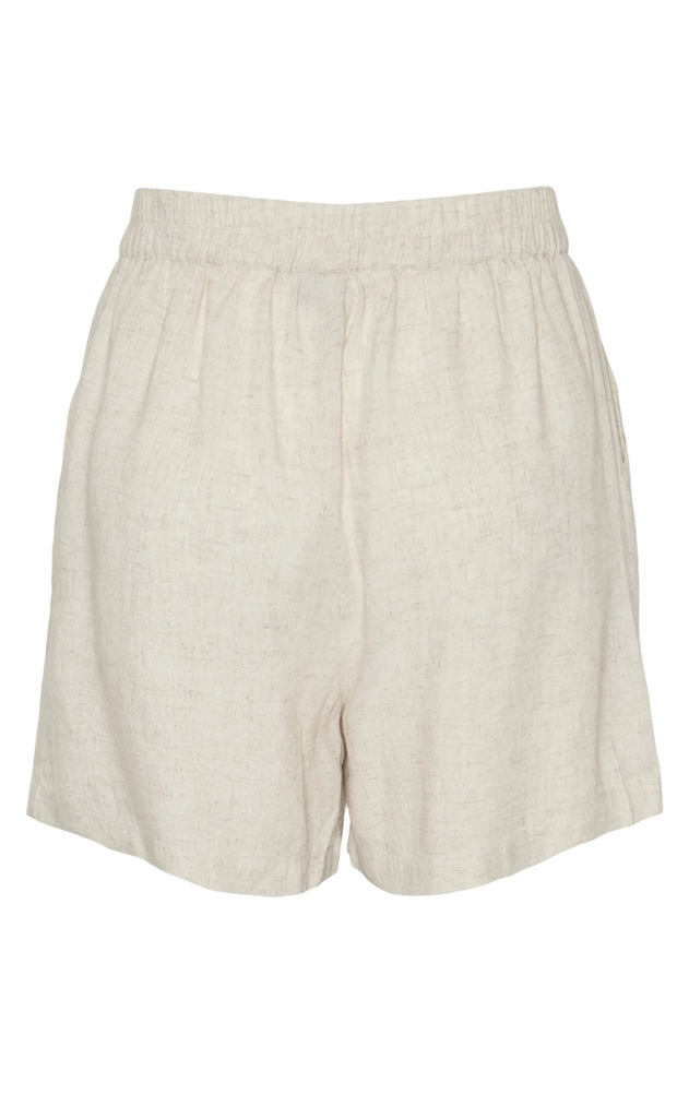 Pieces Shorts - Pia - Birch Melange