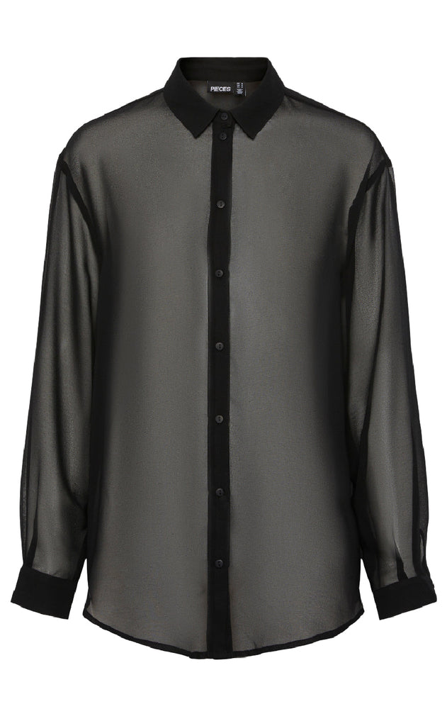 Pieces Skjorte - Rio - Black