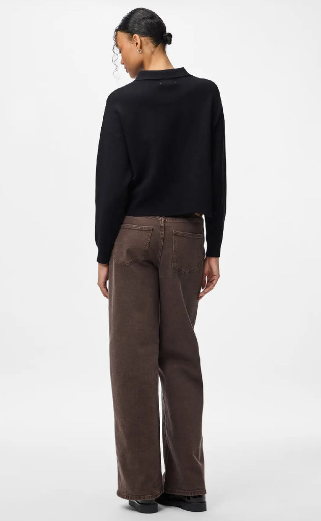 Pieces Strik - Jassy - Black