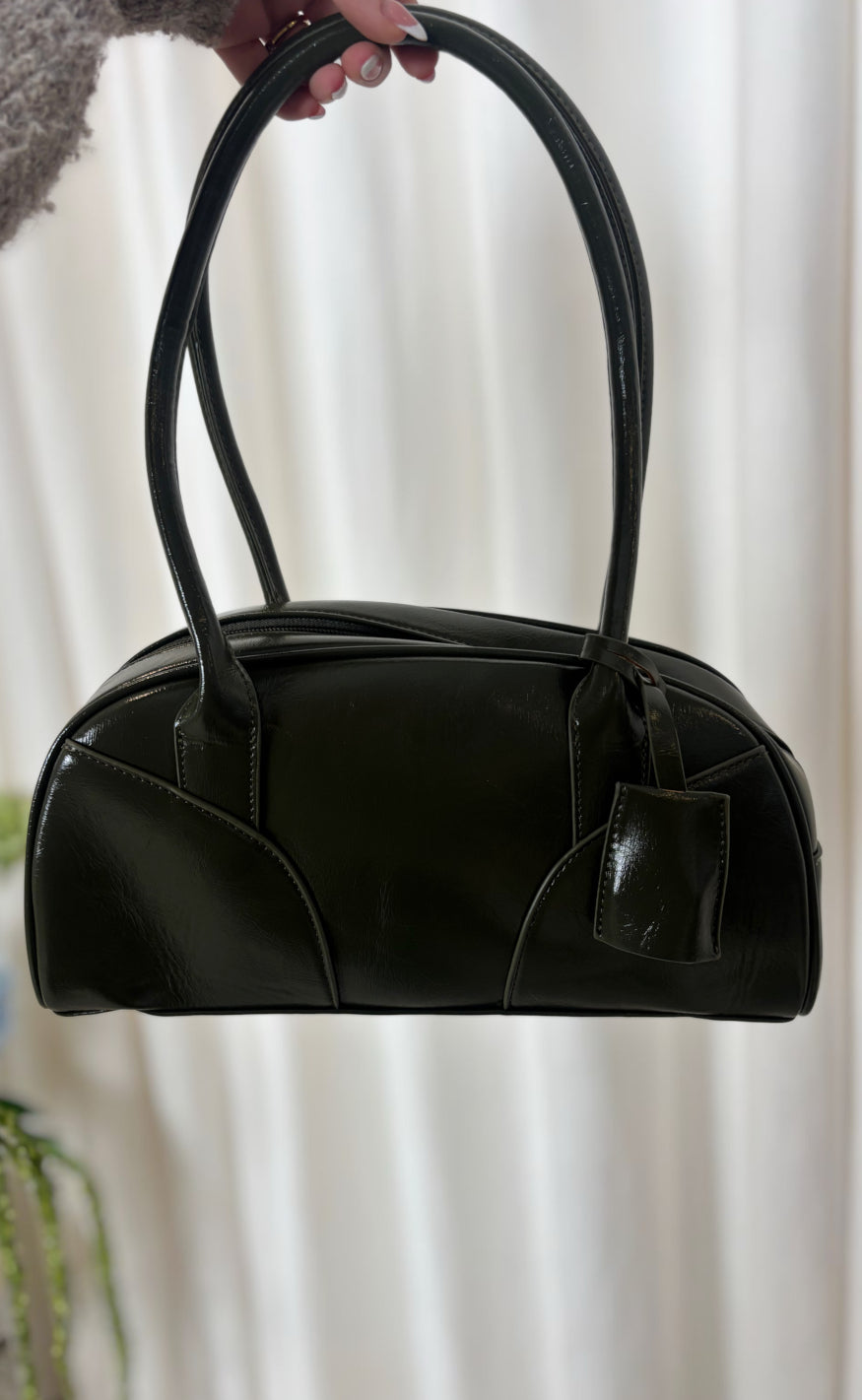 Pieces Taske - Bownling - Black