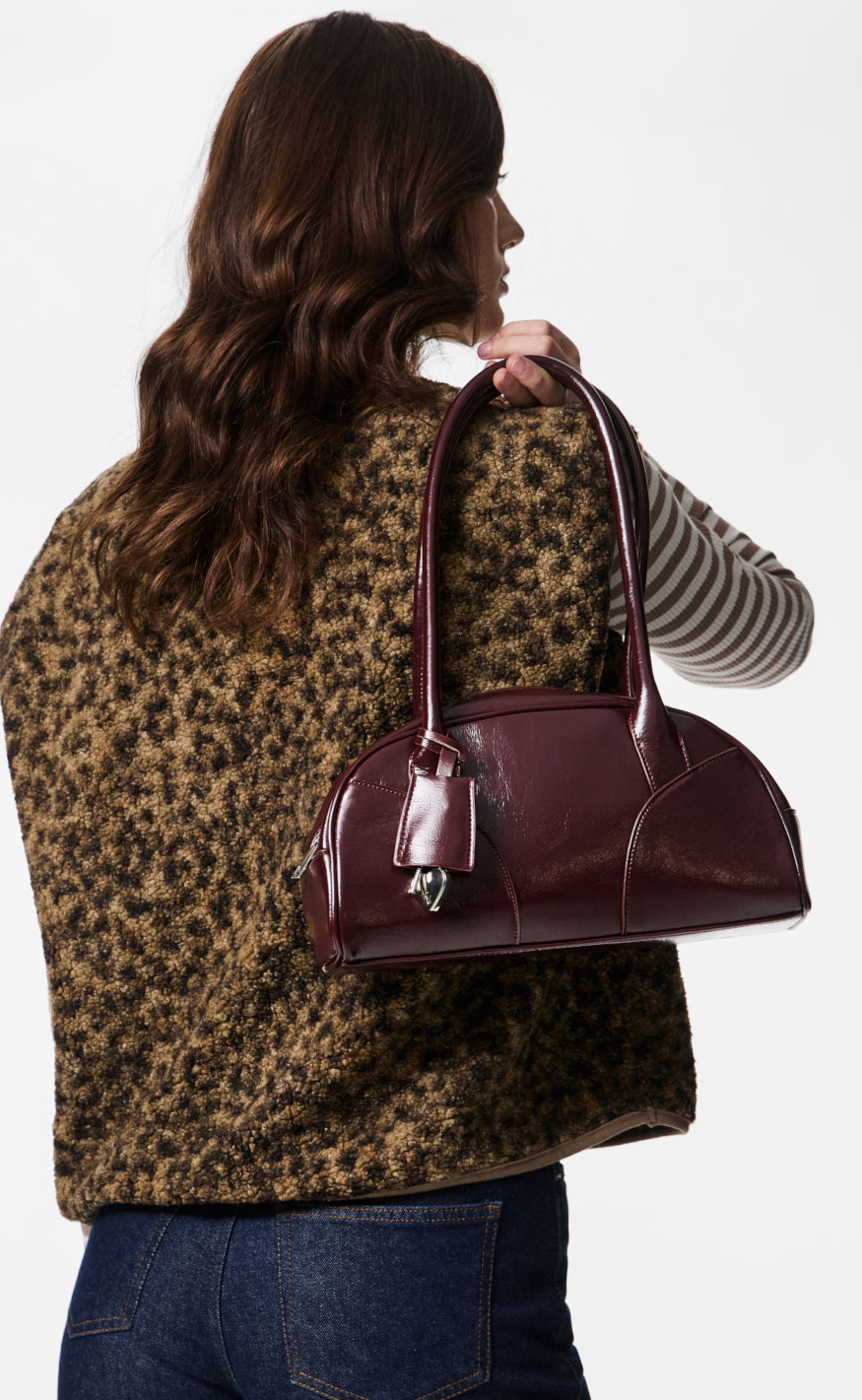 Pieces Taske - Bownling - Tawny Port