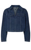 Pieces Top - Fabia - Dark Blue Denim