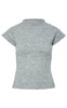 Pieces Top - Familla - Medium Grey Melange