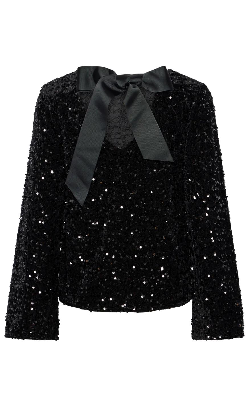 Pieces Top - Kam - Black