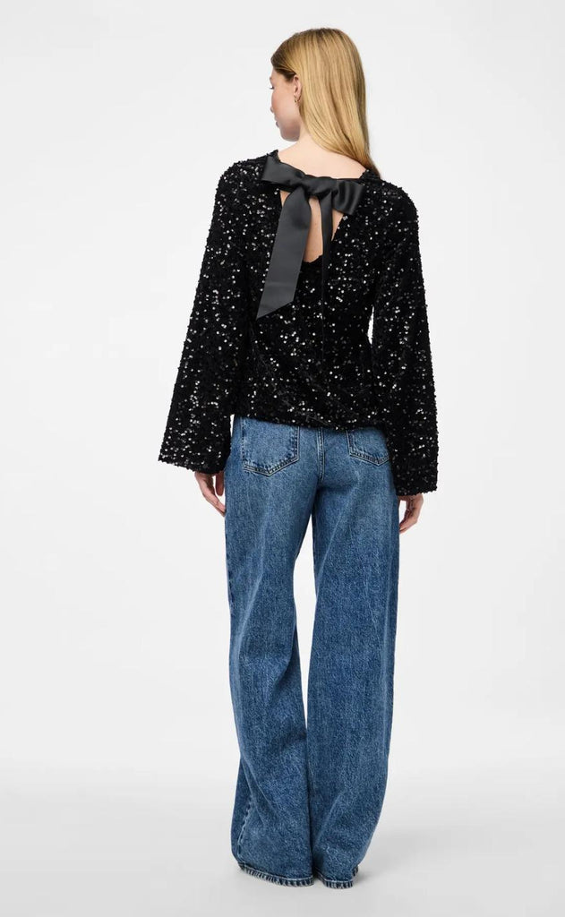 Pieces Top - Kam - Black