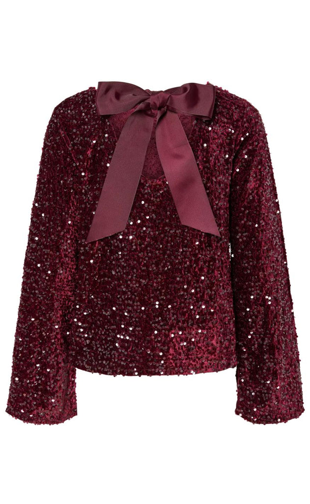 Pieces Top - Kam - Red