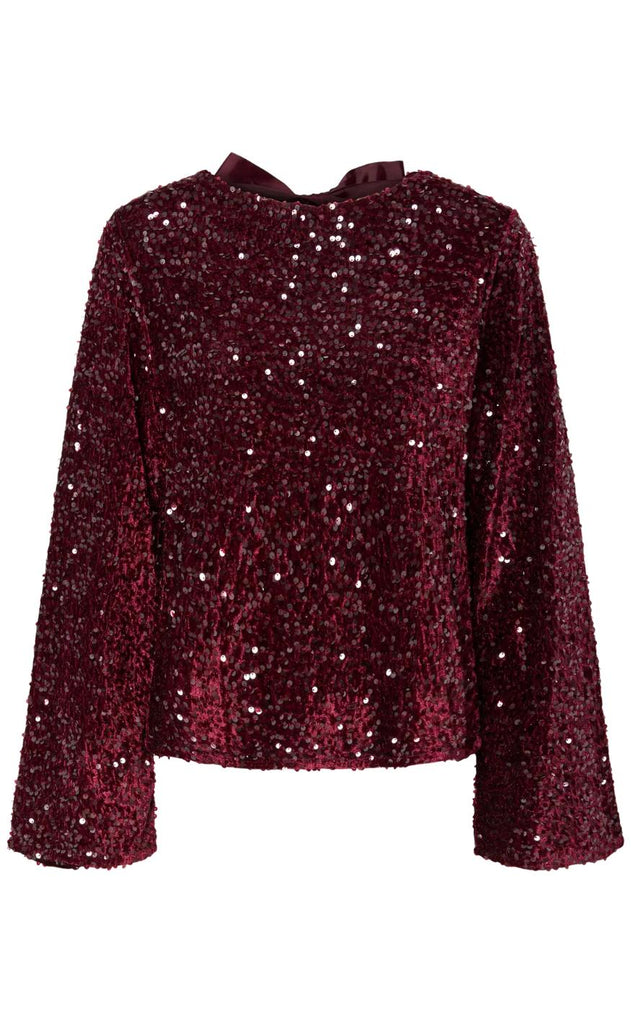 Pieces Top - Kam - Red