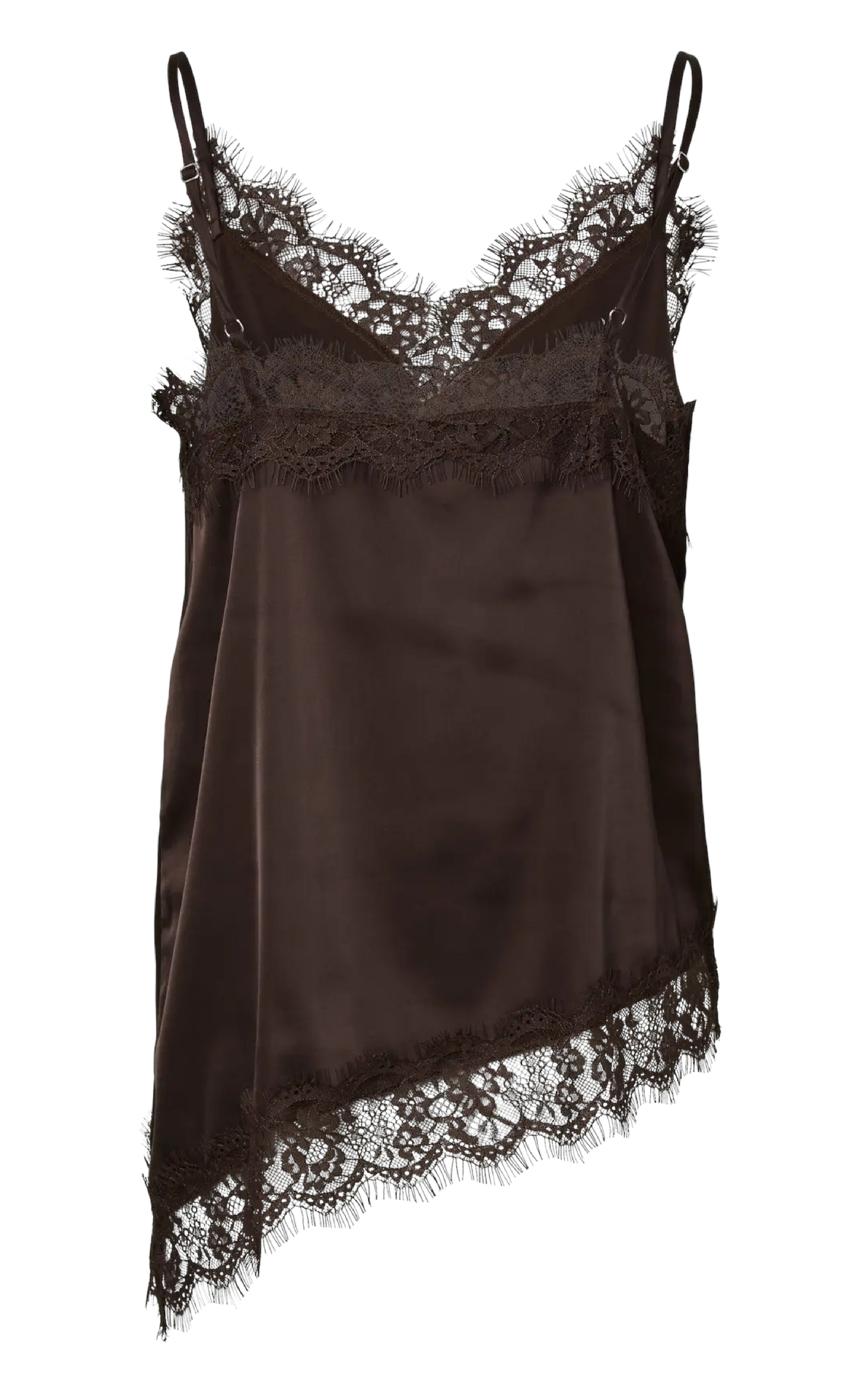 Pieces Top - Nomi Strap - Hot Fudge
