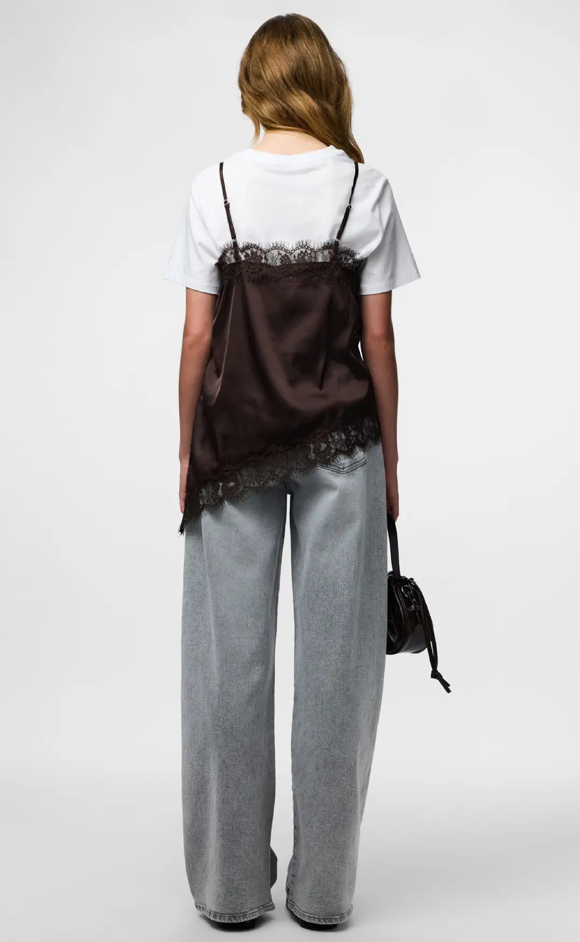 Pieces Top - Nomi Strap - Hot Fudge