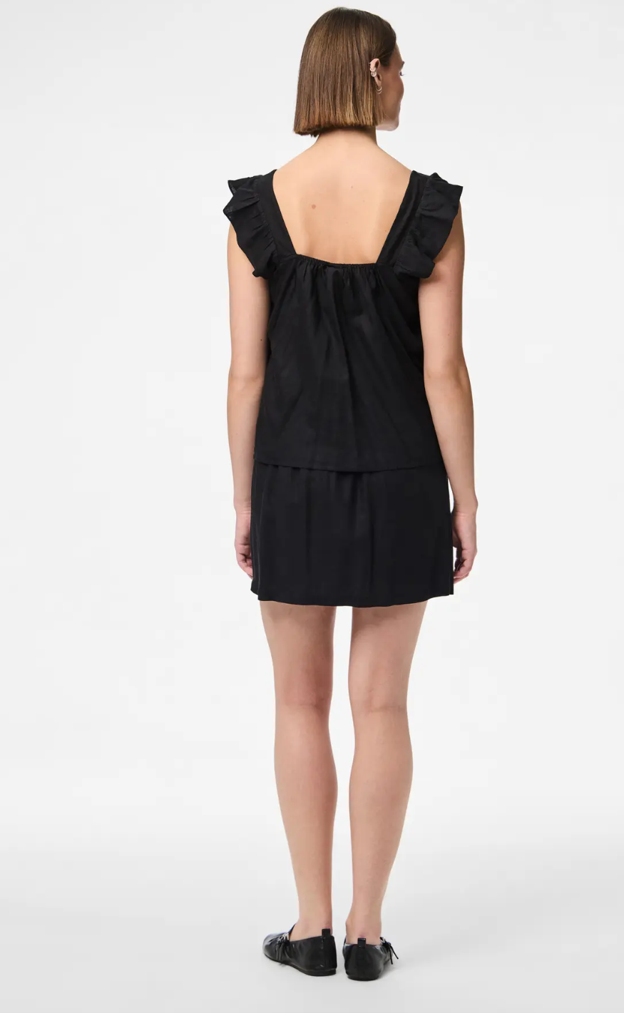 Pieces Top - Pia - Black