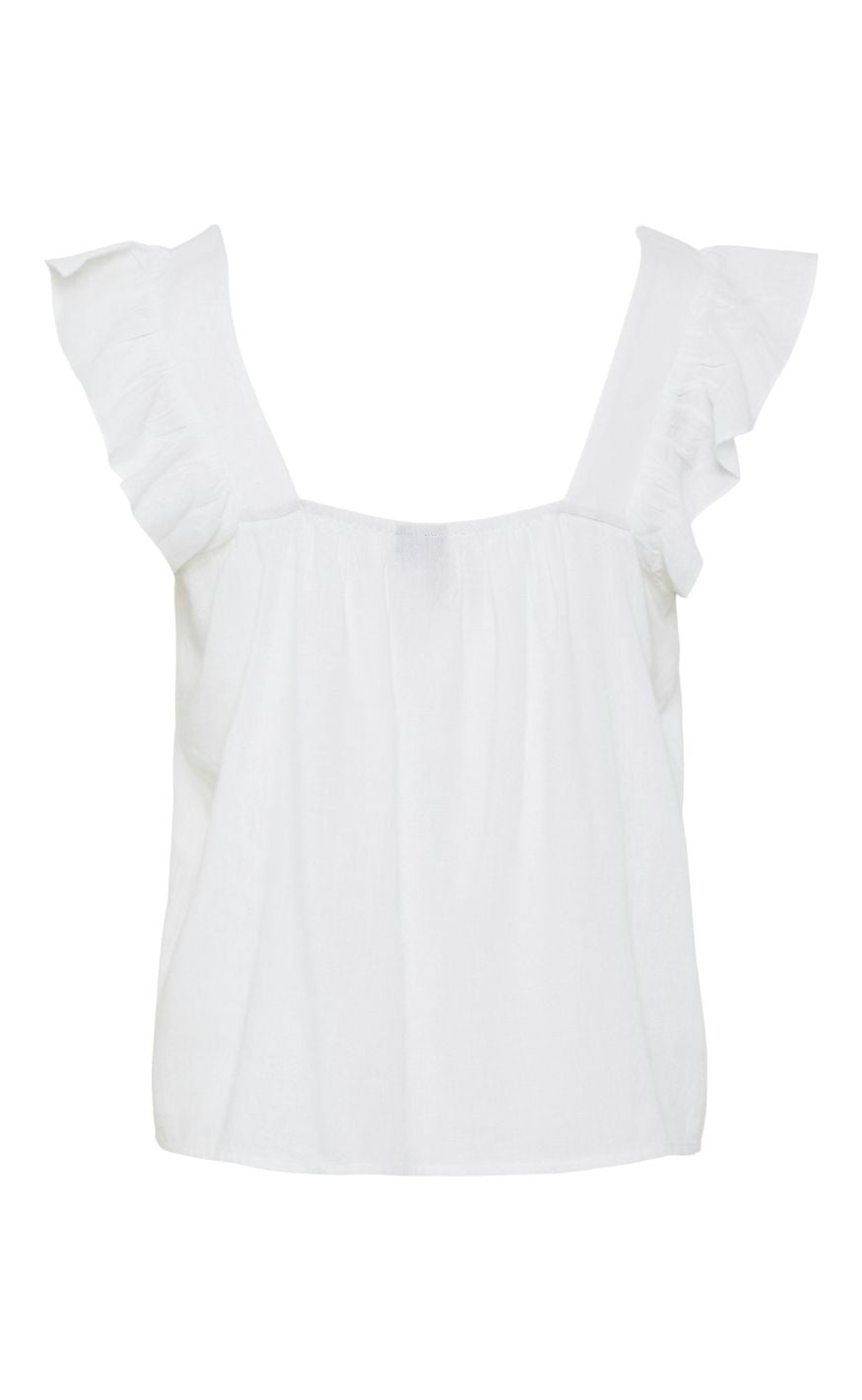 Pieces Top - Pia - Bright White/Bright White