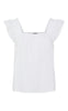 Pieces Top - Pia - Bright White/Bright White