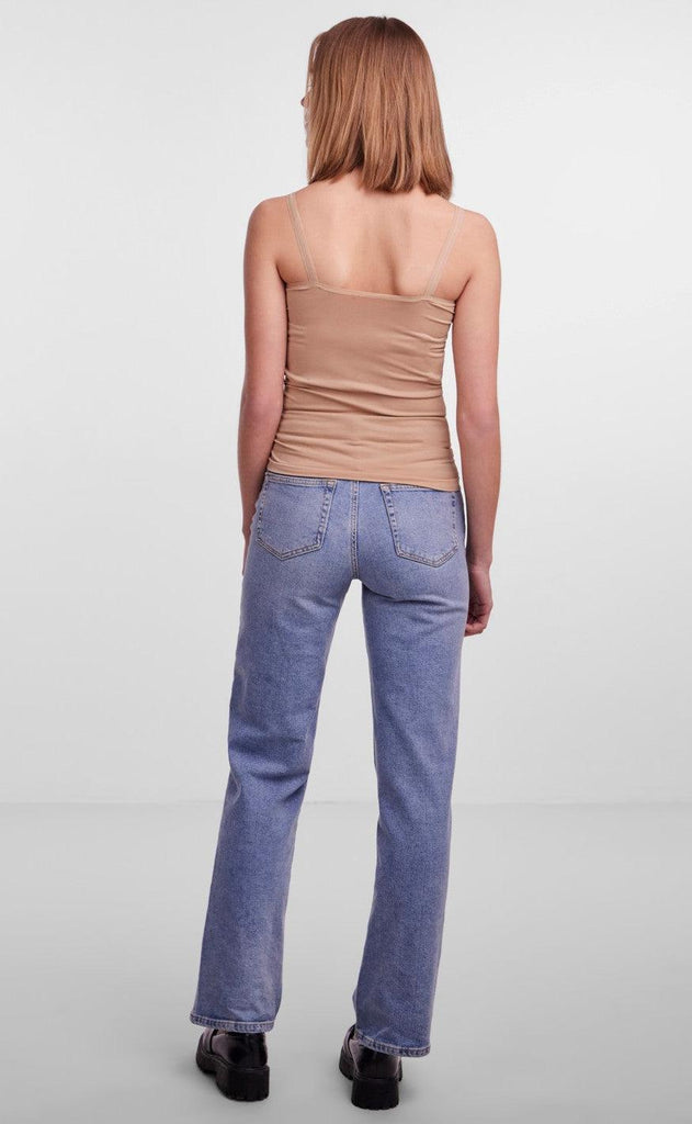 Pieces Top - Plain - Nature