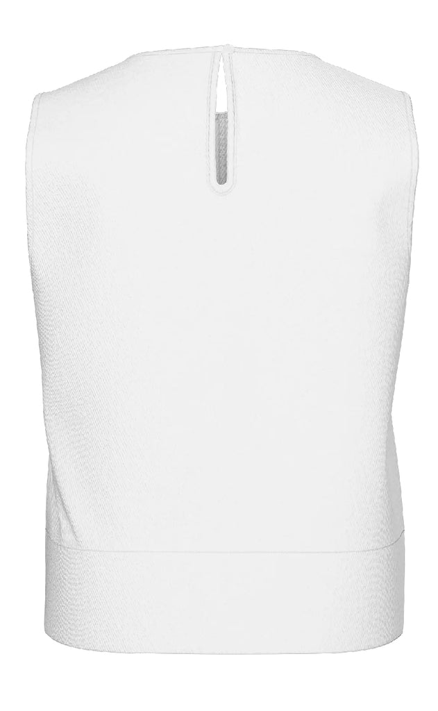 Pieces Top - Salume - Bright White