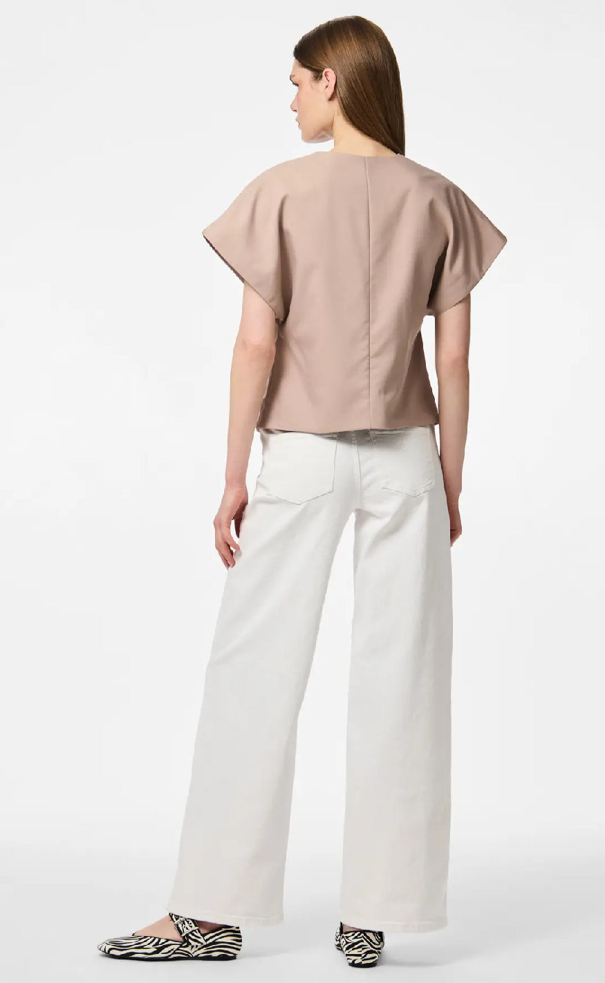 Pieces Vest - Fami - Silver Mink