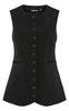 Pieces Vest - Tempre - Black