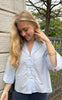 Continue Bluse - Augusta - Light Blue