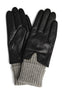 Depeche Handsker - Knitcuff - Black/Grey