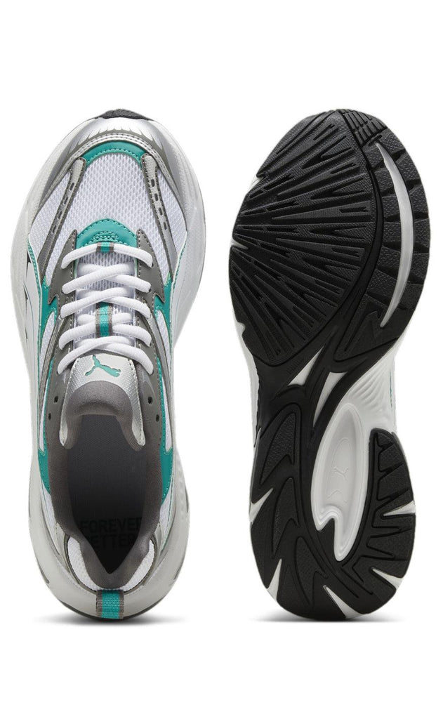 Puma Sneakers - Morphic - White-Sparkling Green