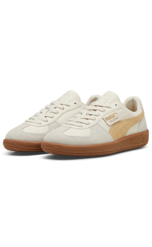 Puma Sneakers - Palermo Lth - Alpine Snow/Dust Gum