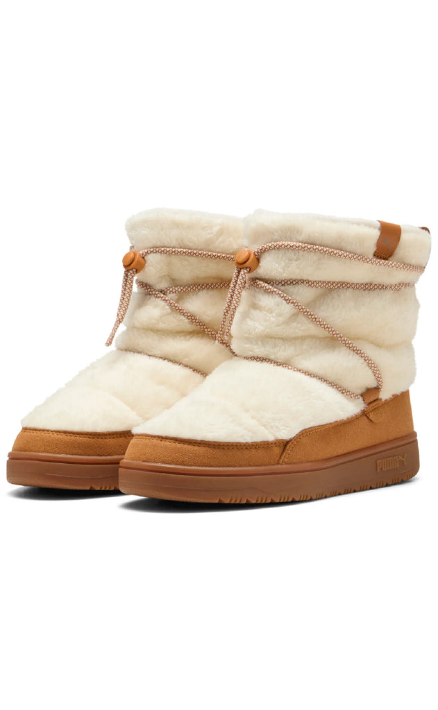 Puma Støvler - Snowbae Suede - Frosted Ivory/Caramel Latte