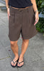 Say INA Copenhagen Shorts - Sanna - Dark Brown