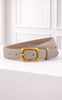 Say INA Copenhagen Bælte - Sally PU Leather - Beige