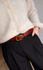 Say INA Copenhagen Bælte - Sally PU Leather - Brown
