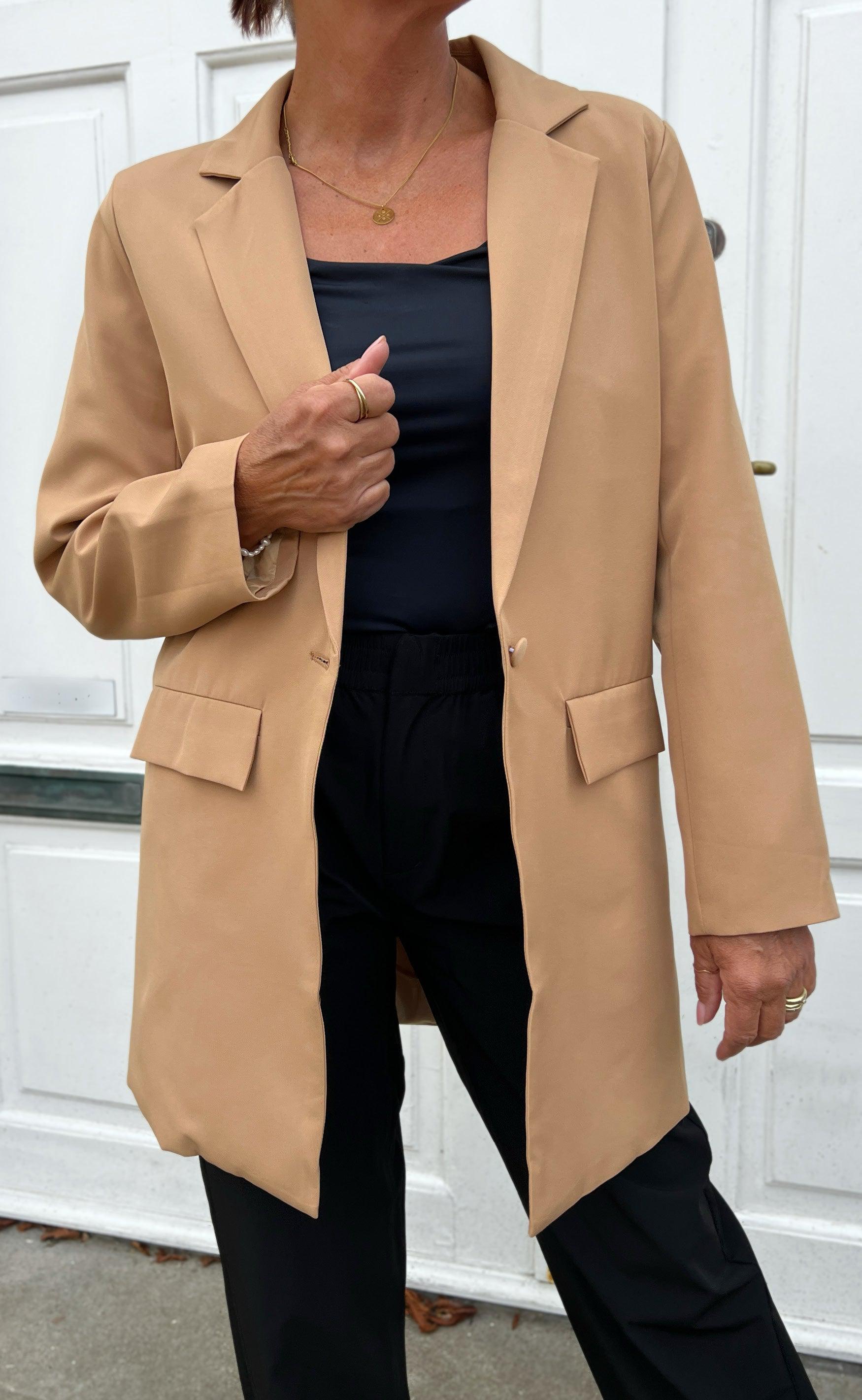 Say INA Copenhagen Blazer - Brina - Camel