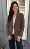 Say INA Copenhagen Blazer - Liva - Dark Brown