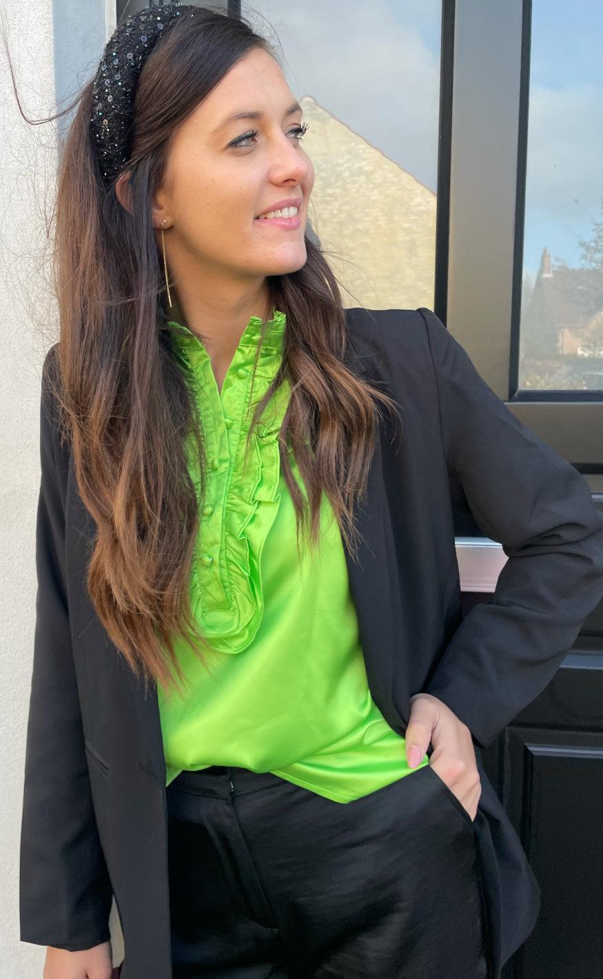 Say INA Copenhagen Blazer - Mai - Black